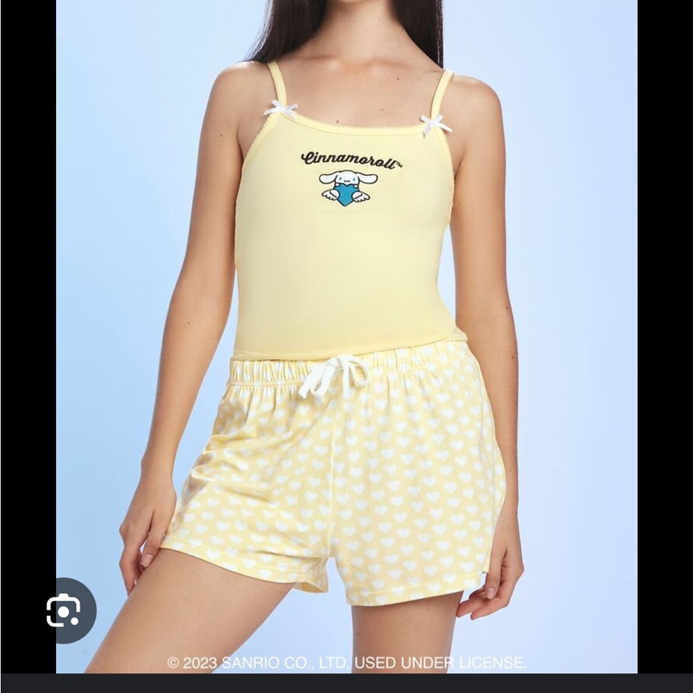 Cinnamoroll Cami & Shorts Pajama Set